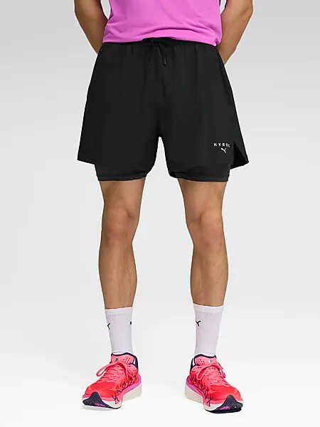 M PUMA X HYROX DRYELITE 2В1 КОРОТКИЕ