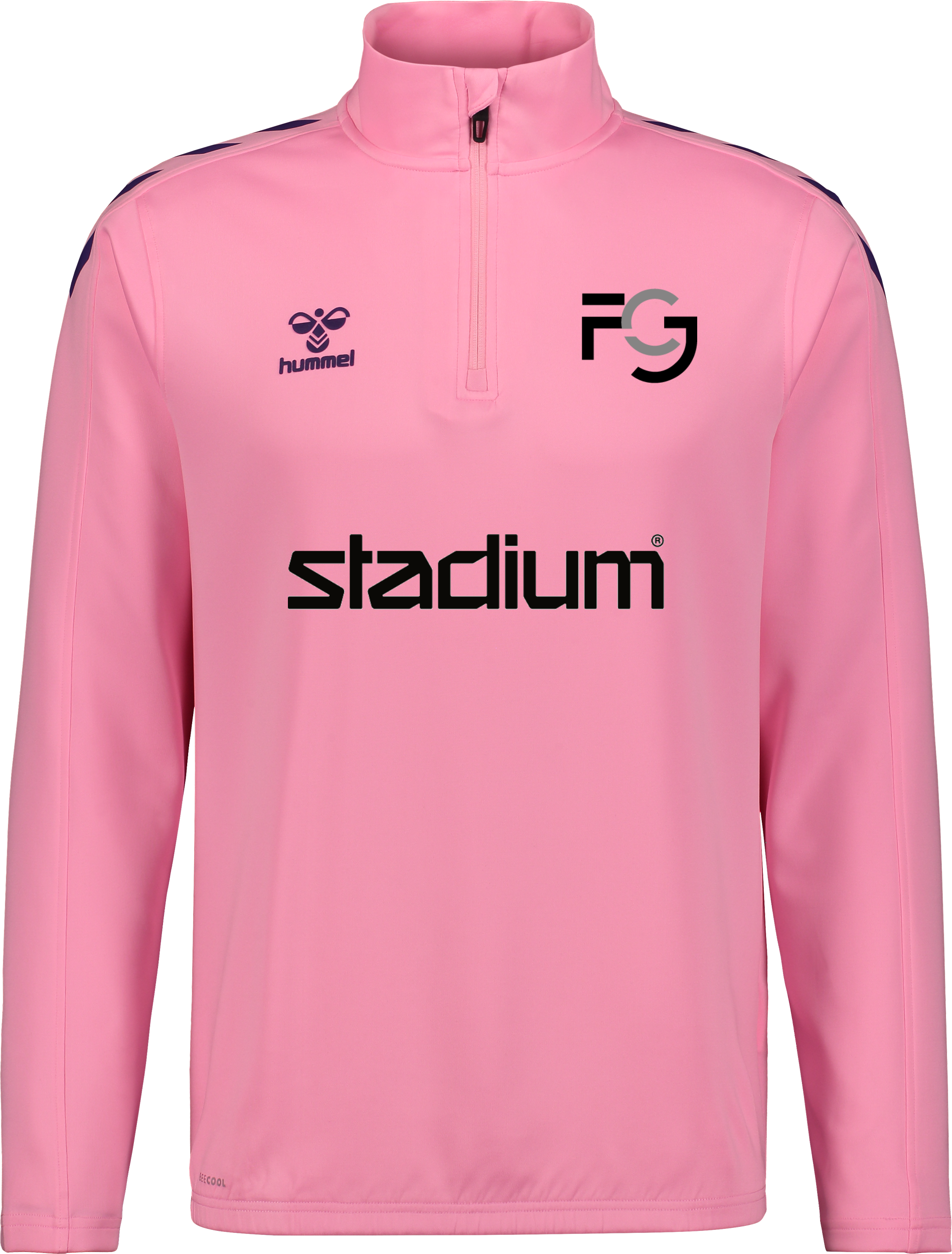 
HUMMEL, 
Core Xk Poly Sweat &frac12;Zip Jr, 
Detail 1
