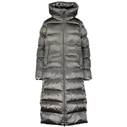 Juneau Coat, Pitkä Talvitakki, Naisten - Stone Grey Standard Small1x1