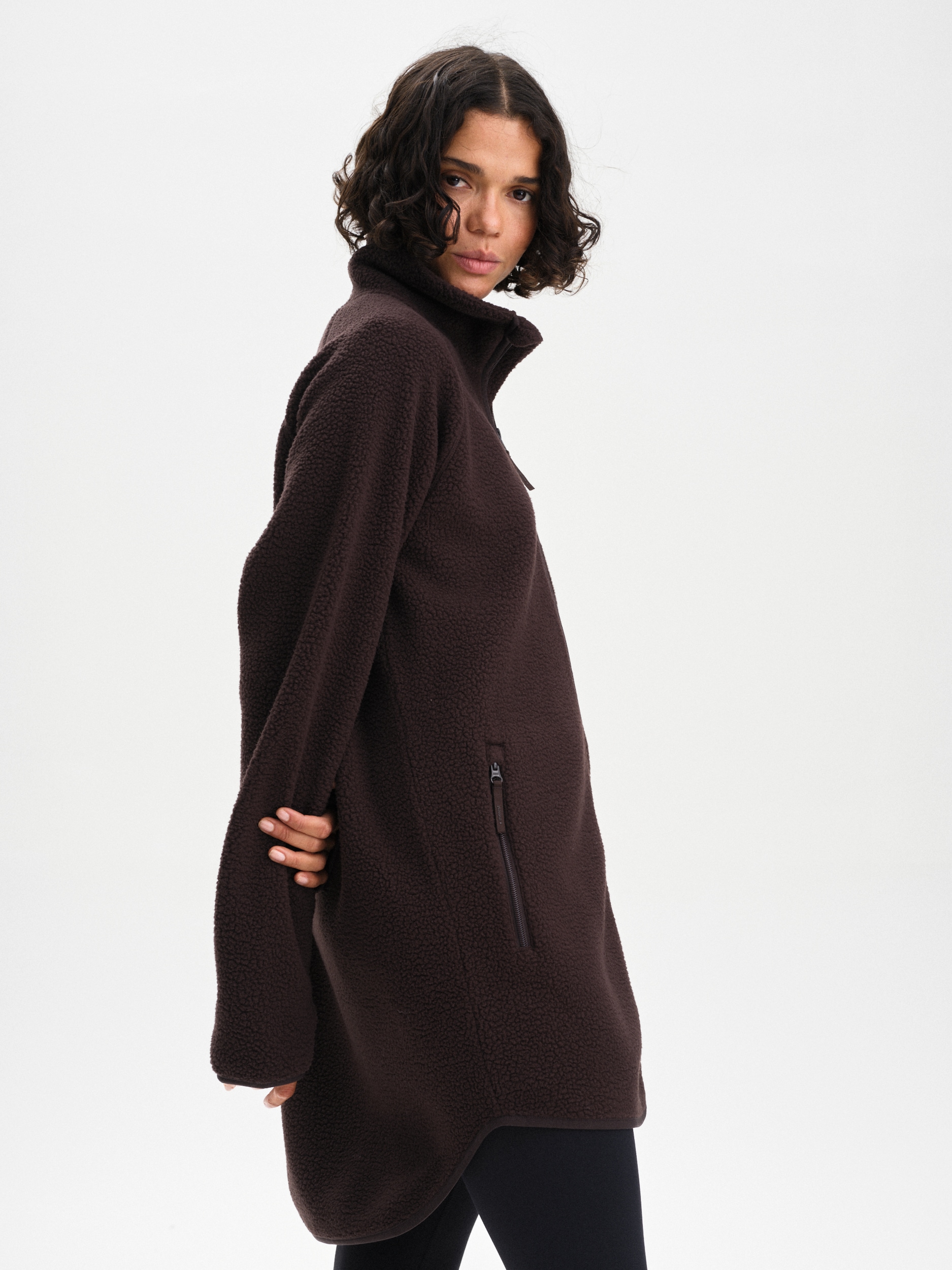 EVEREST, W PILE LONG SHIRT