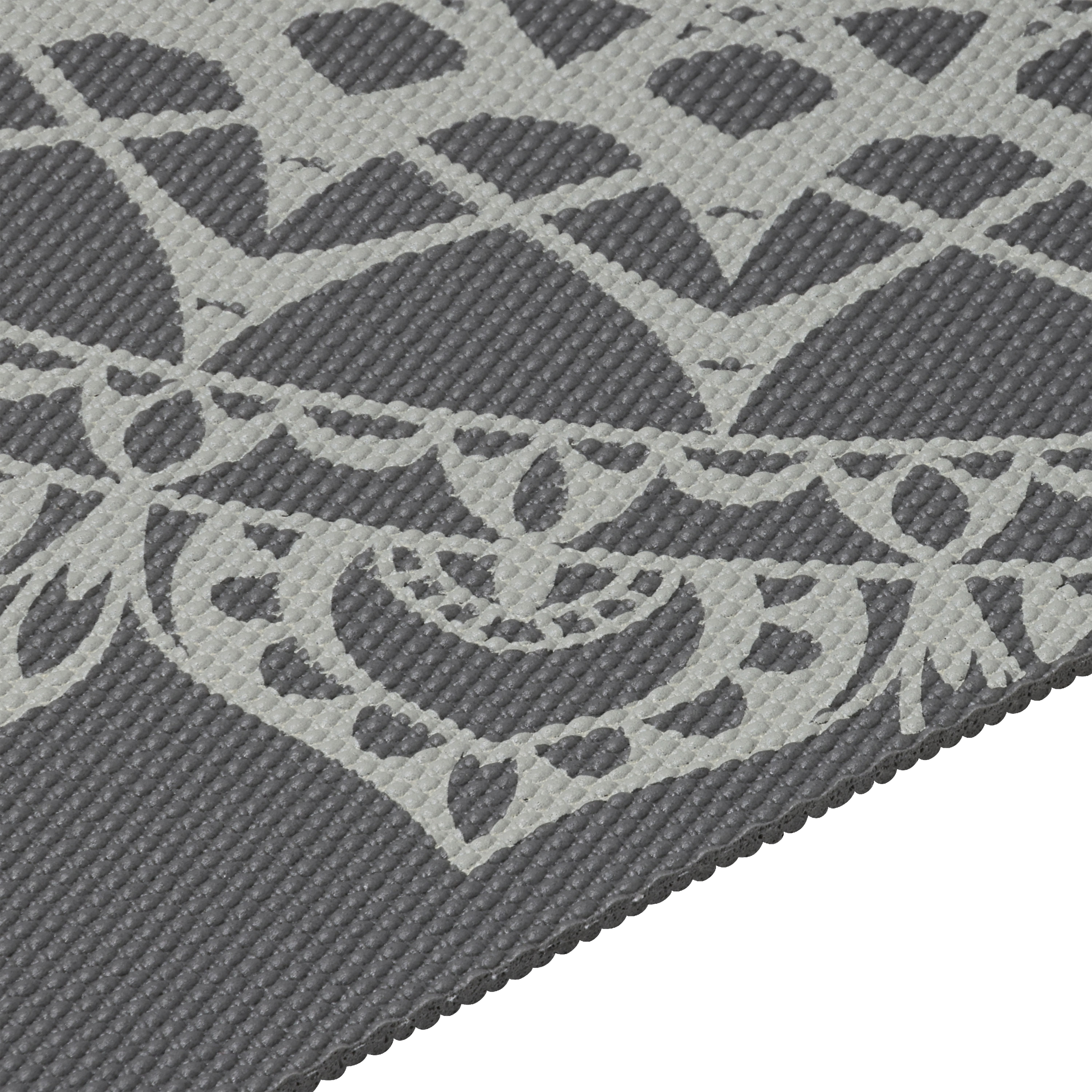 GAIAM, Printed Yoga Mat Dark Greige Marrakesh 5Mm