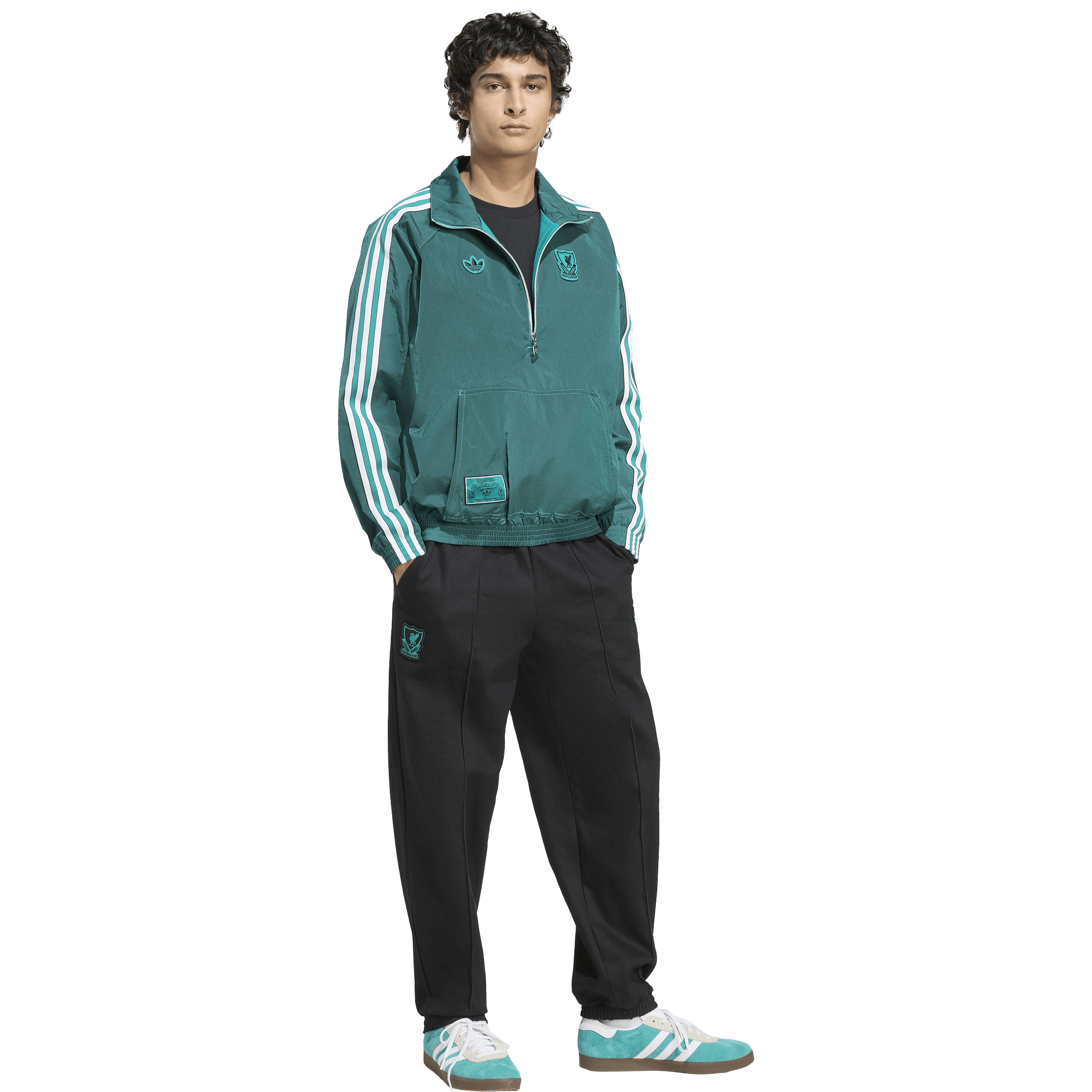 ADIDAS ORIGINALS, Liverpool FC Icons Half-Zip Jacket