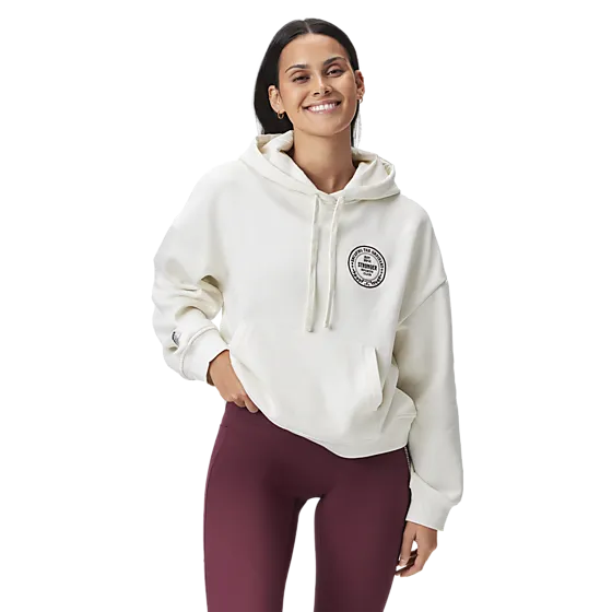 402562102101 STRONGER W Relaxed Cotton Hoodie 402562102101 STRONGER W Relaxed Cotton Hoodie Model01 Detail