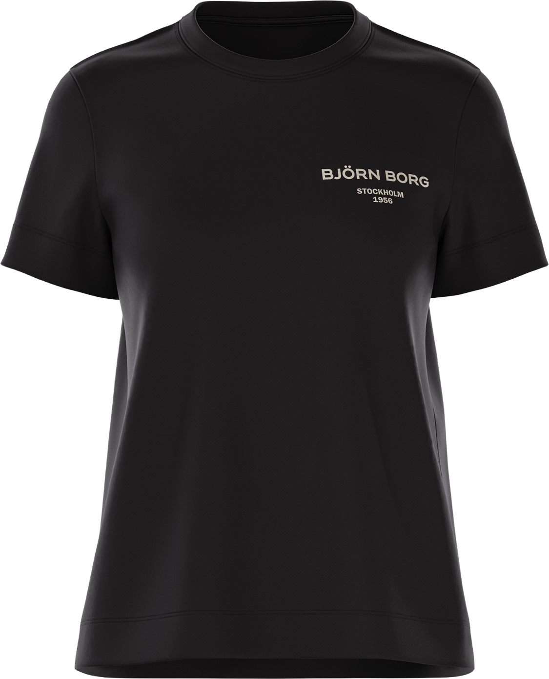 
BJ&Ouml;RN BORG, 
W Borg Essential 1 T-Shirt, 
Detail 1
