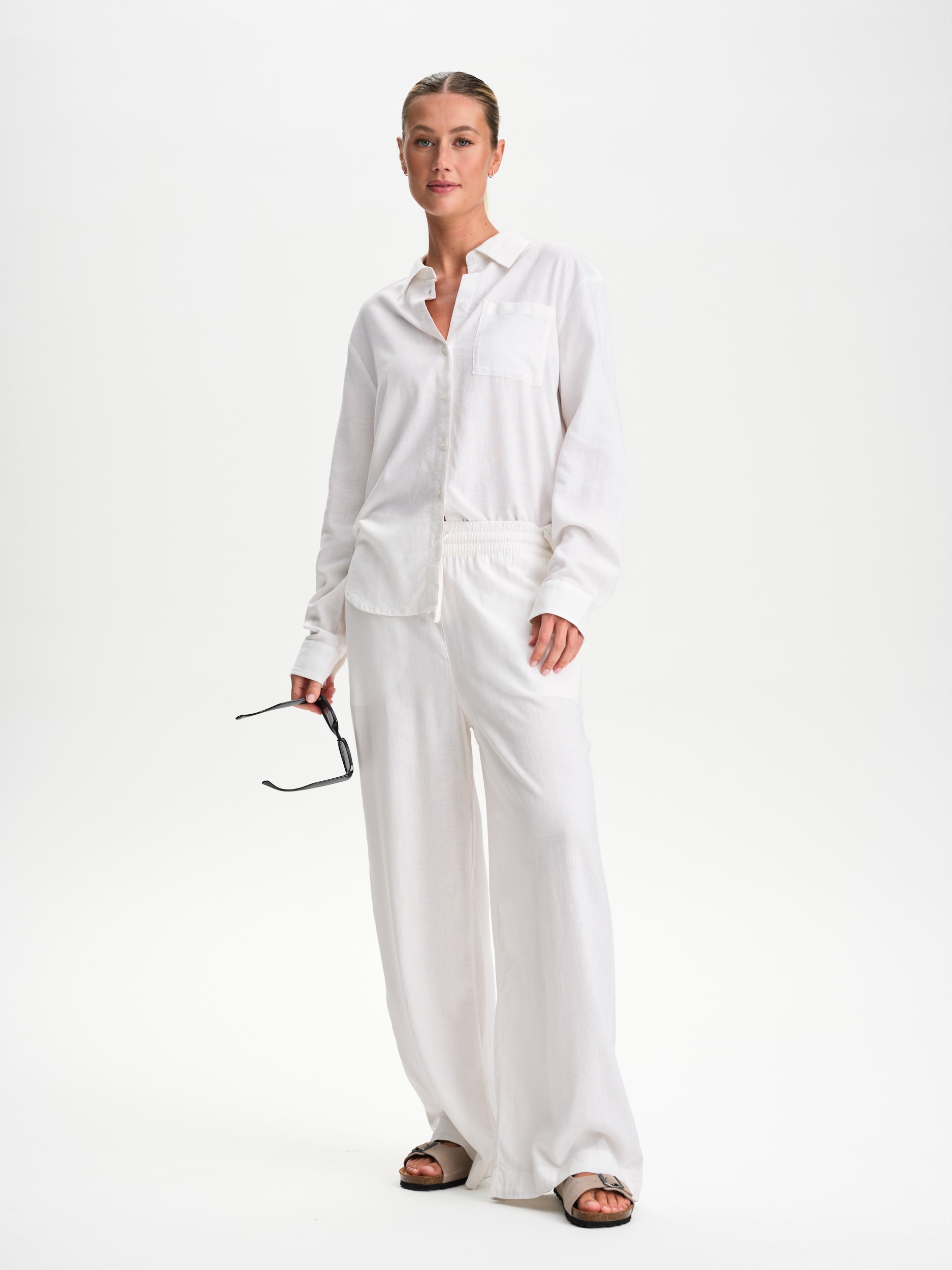 RACE MARINE, W SEA SIDE LINEN SHIRT