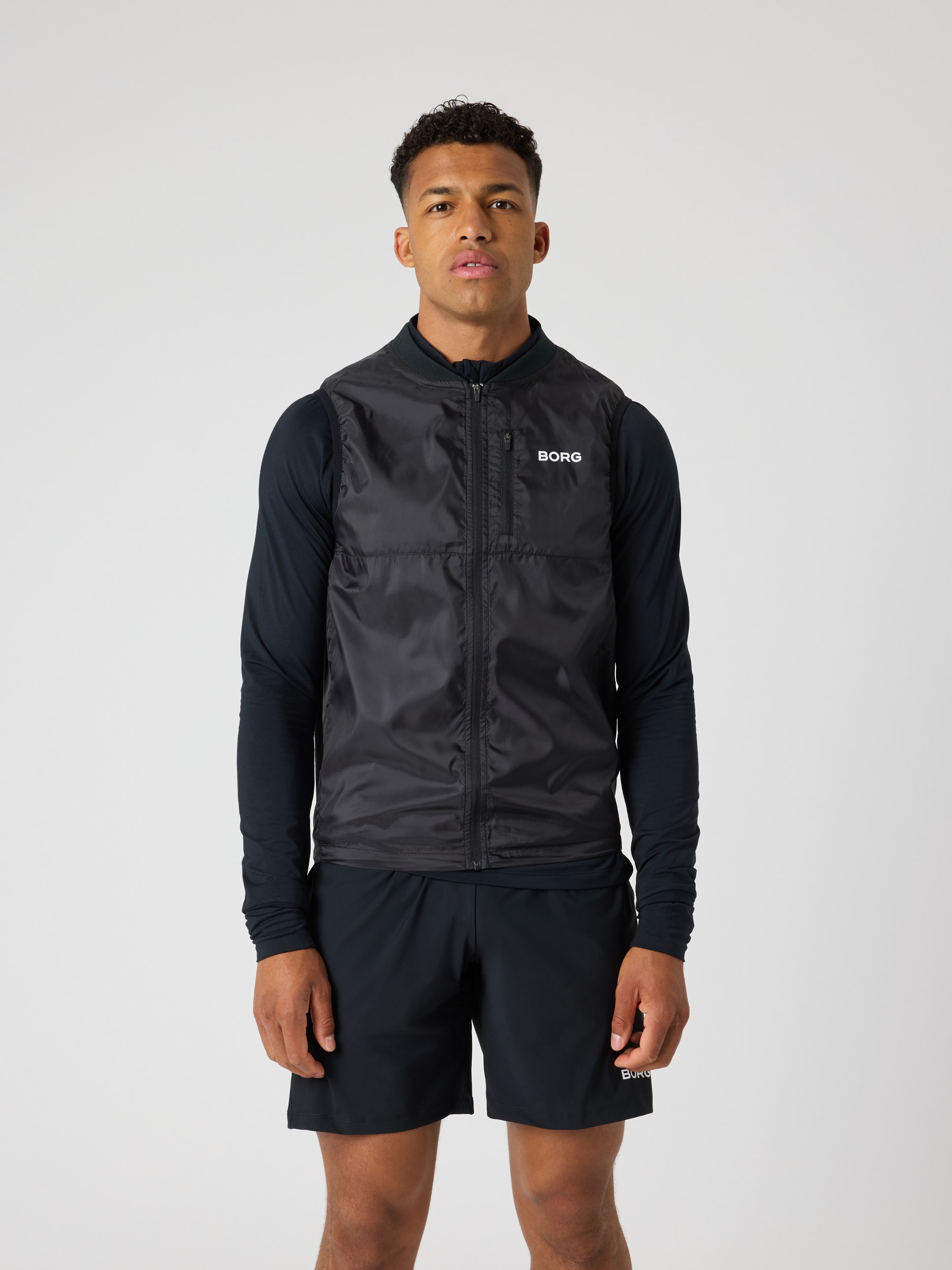 
BJ&Ouml;RN BORG, 
BORG GOLF VEST RIPSTOP, 
Detail 1
