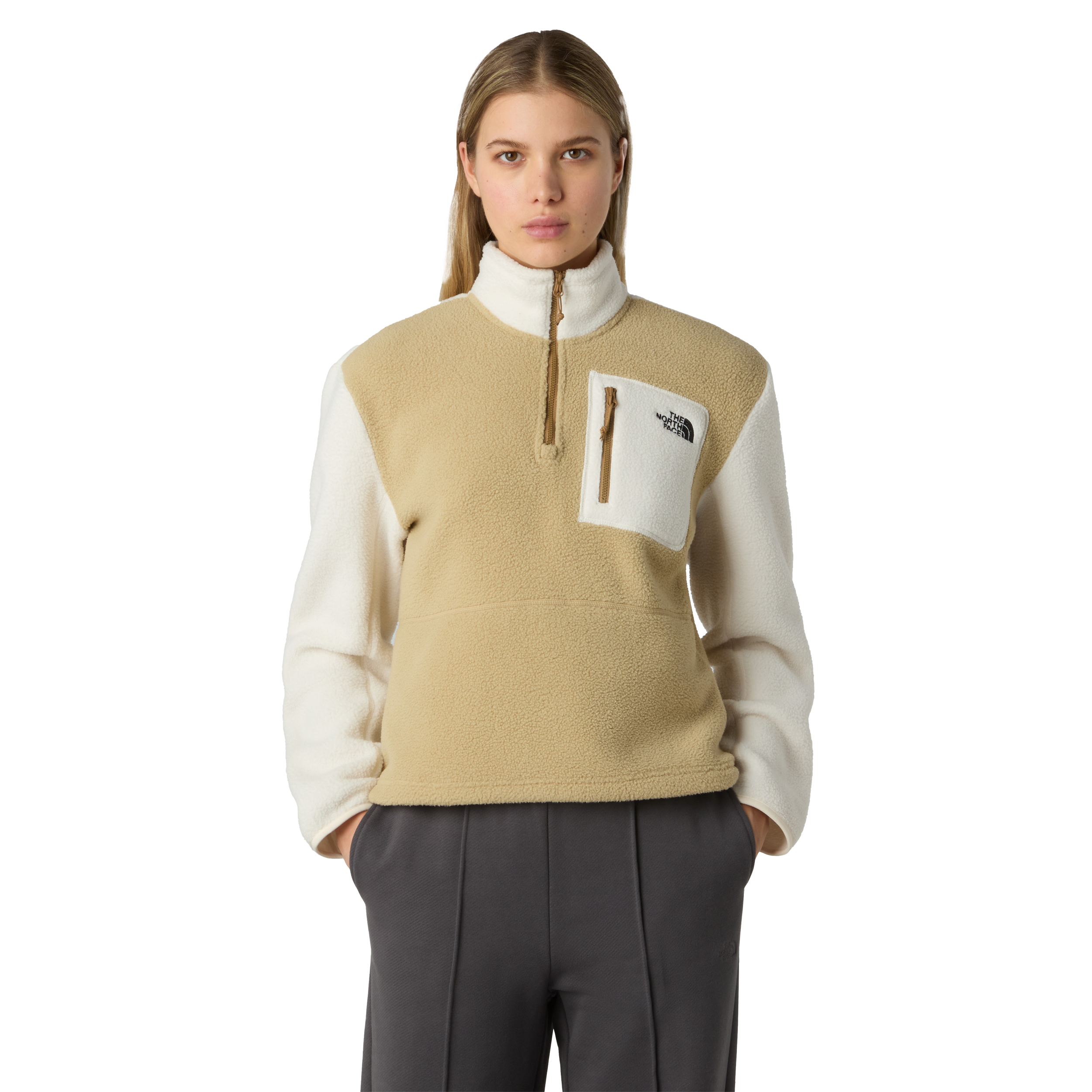 
THE NORTH FACE, 
W Yumiori 1/4 Zip, 
Detail 1
