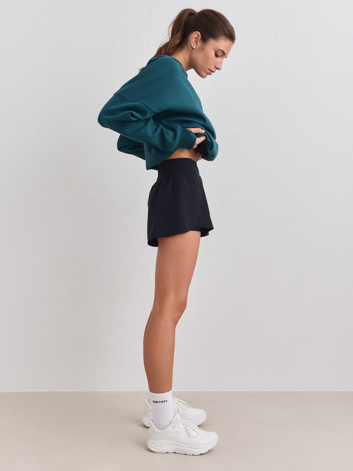 AIM&acute;N, W LE RUN RUNNING SWEATSHIRT