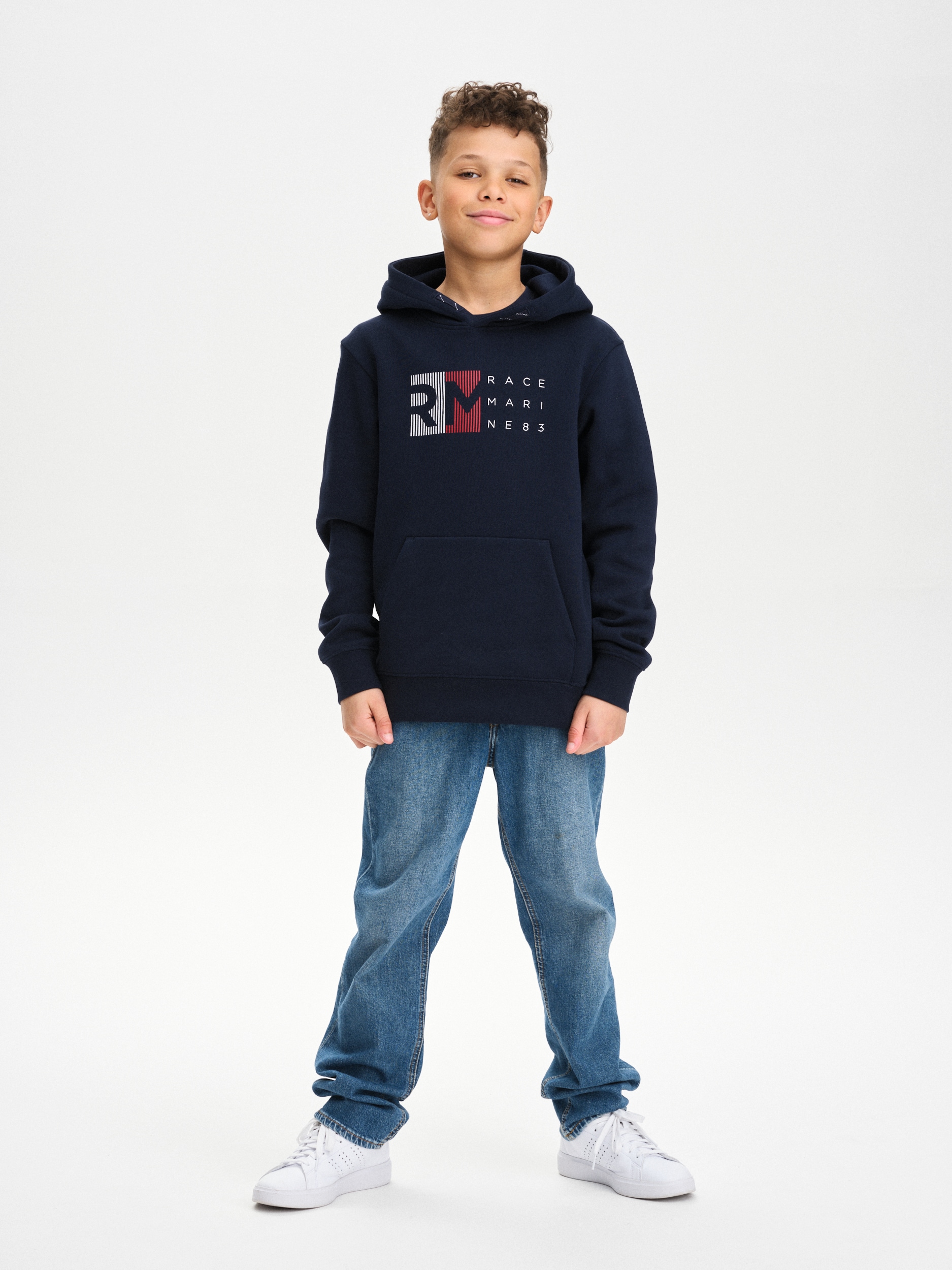 RACE MARINE, J RACE LOGO HOOD