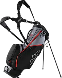 FORERUNNER STAND BAG - BLACK-NICKEL Standard Small1x1
