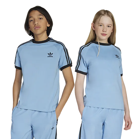 406390104101 ADIDAS ORIGINALS J 3 Stripe Tee 406390104101 ADIDAS ORIGINALS J 3 Stripe Tee Model01 Detail