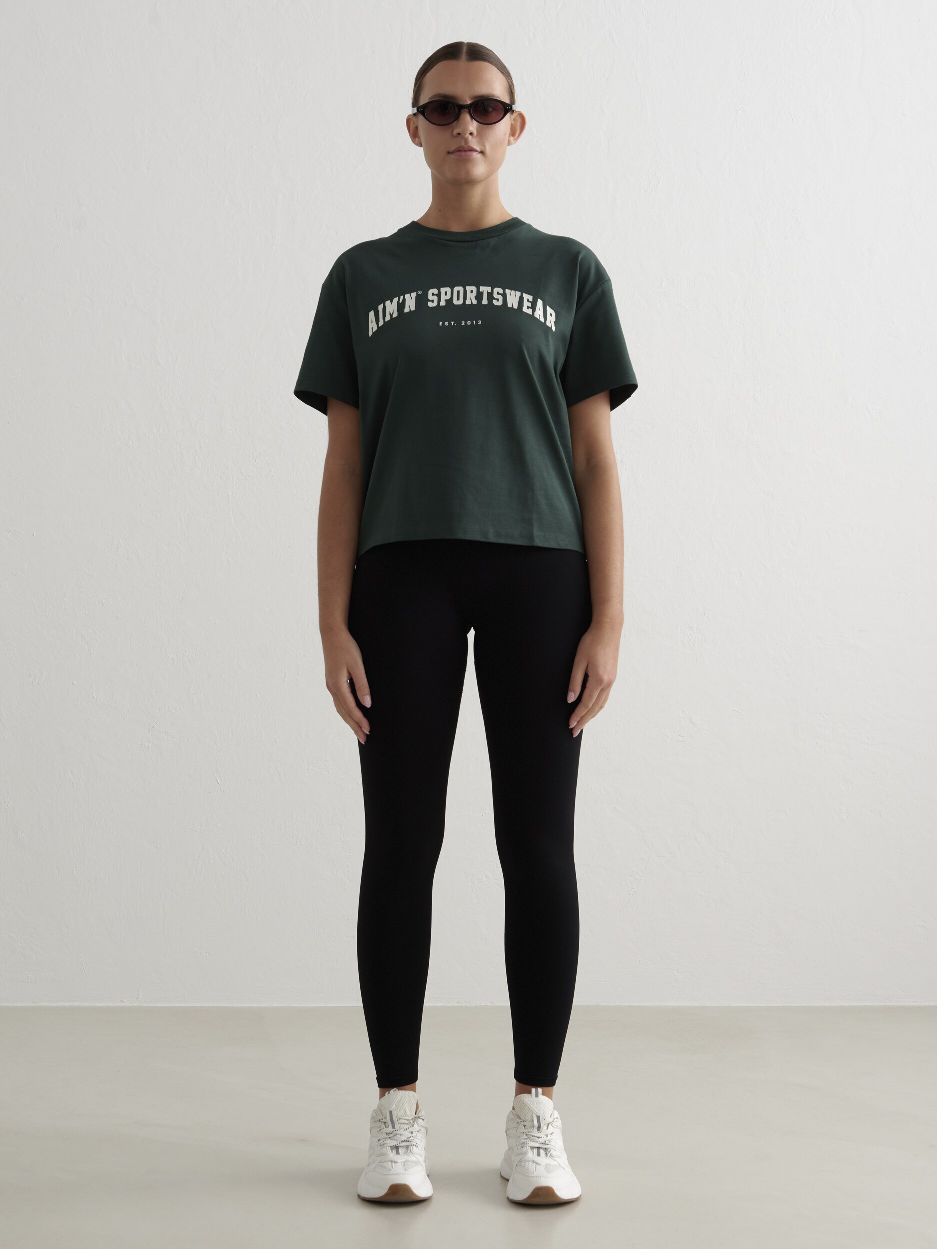 AIM&acute;N, W Varsity Boxy T-shirt