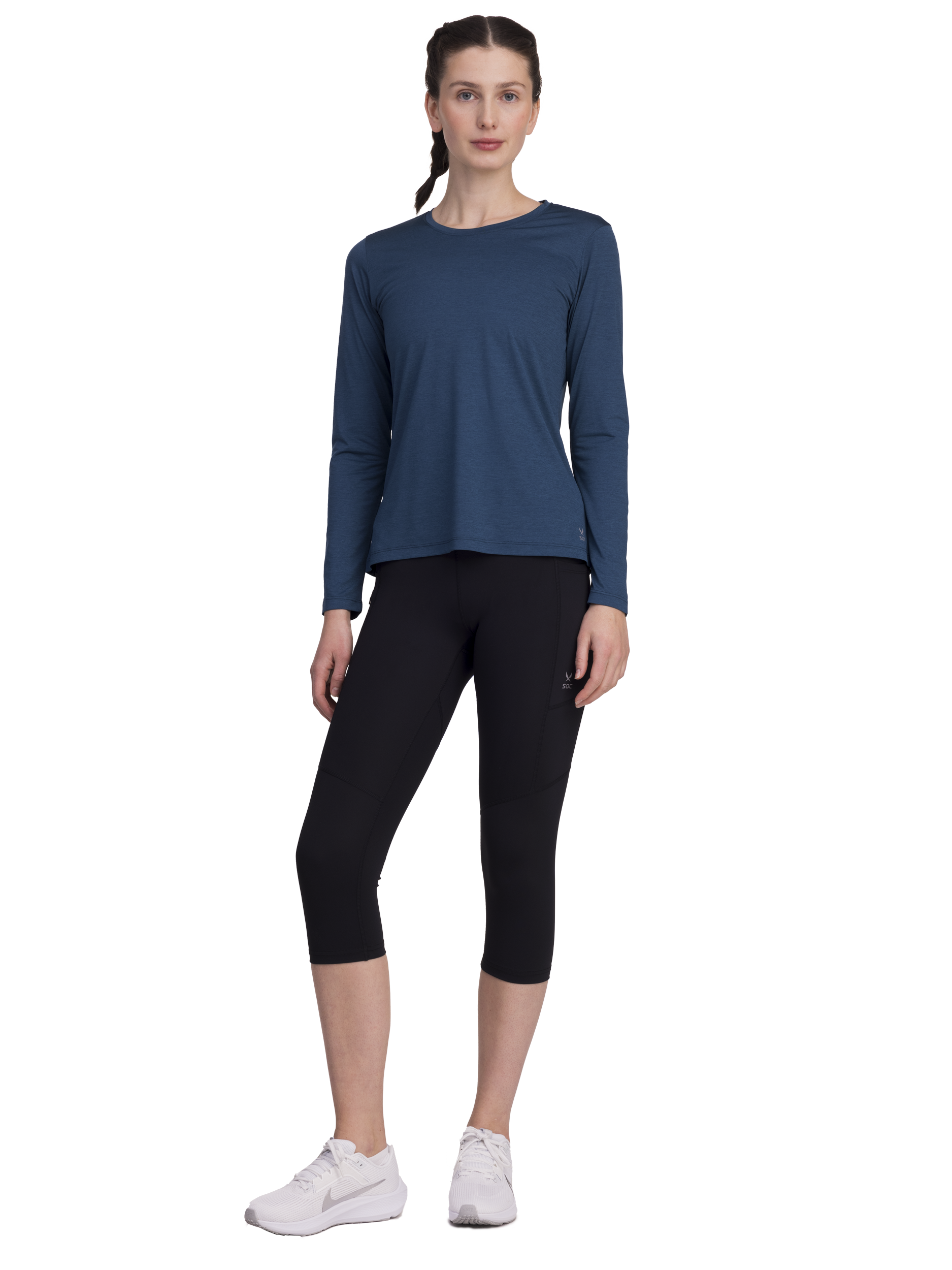 SOC, W Run Long Sleeve Top
